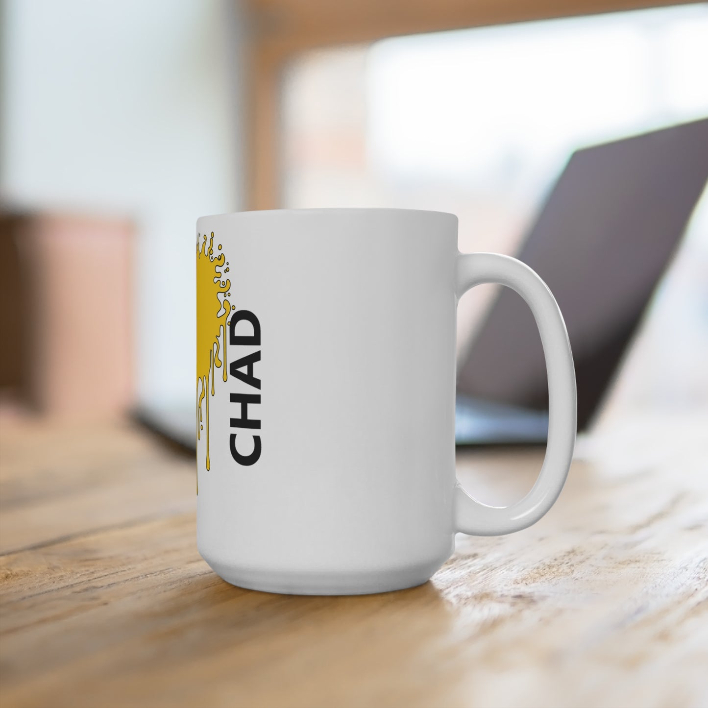 Chad Flag Drip Coffee Mug 15oz
