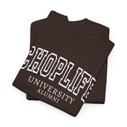 Chop Life University T-Shirt Unisex Cotton Tee Shirt