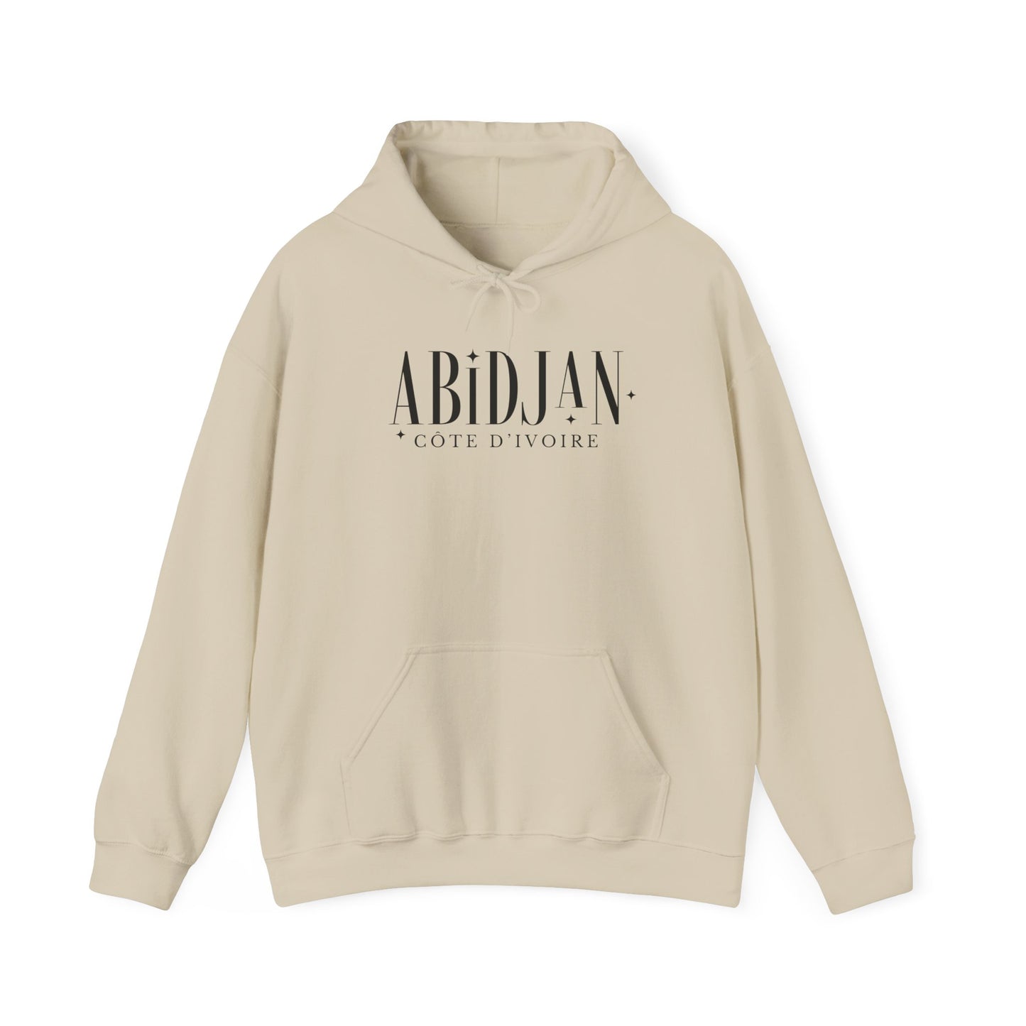 Hooded Sweatshirt Unisex Hoodie - Abidjan, Côte d'Ivoire