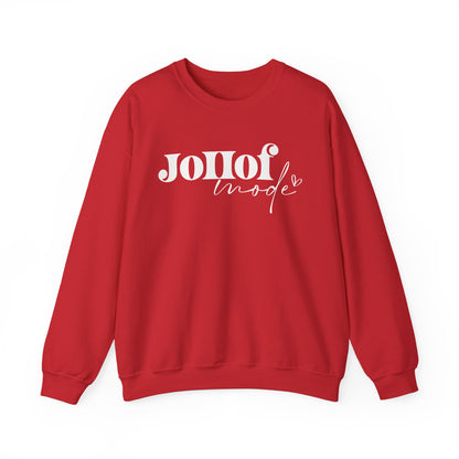 Jollof Rice African Food Mode Crewneck Sweatshirt