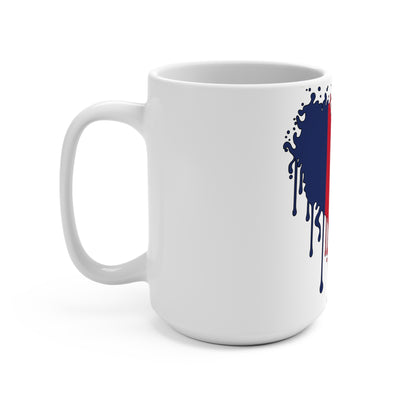 Chad Flag Drip Coffee Mug 15oz