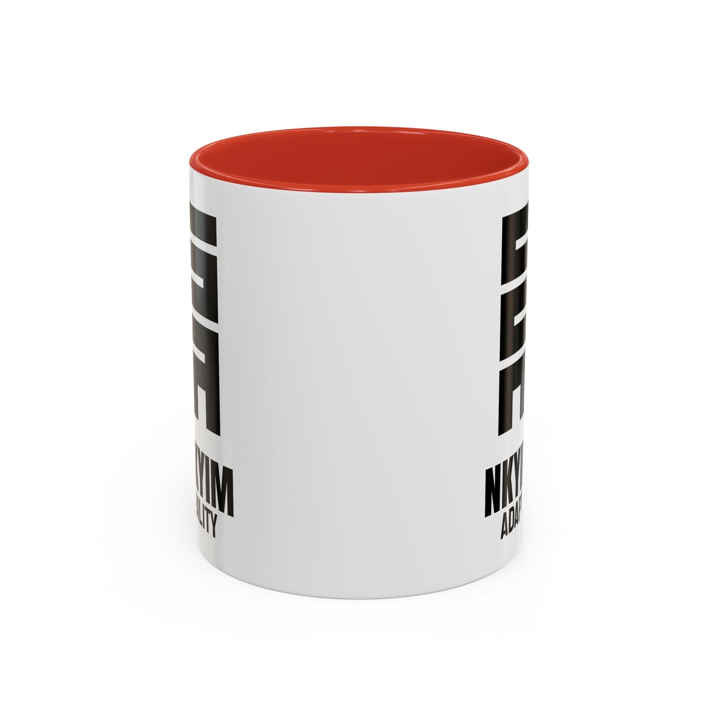 Adinkra Symbol Coffee Mug NKYINKYIM - Progress & Adaptability