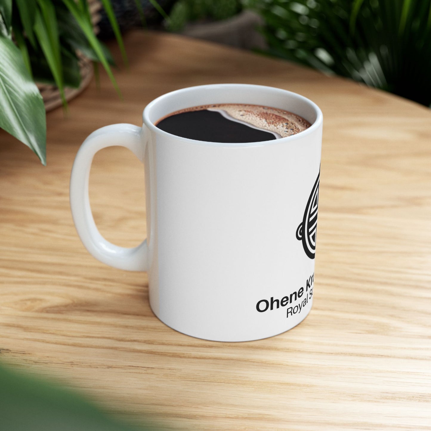 Adinkra Symbol: Ohene Kra Konmunde Coffee Mug