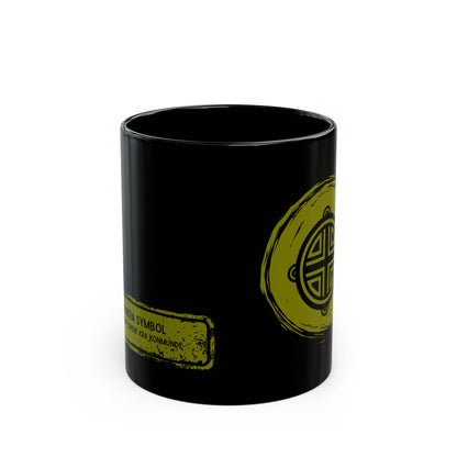 ADINKRA Symbol Coffee Mug Ohene Kra Konmunde - Leadership