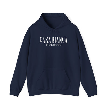 Hooded Sweatshirt Unisex Hoodie - Casablanca, Morocco
