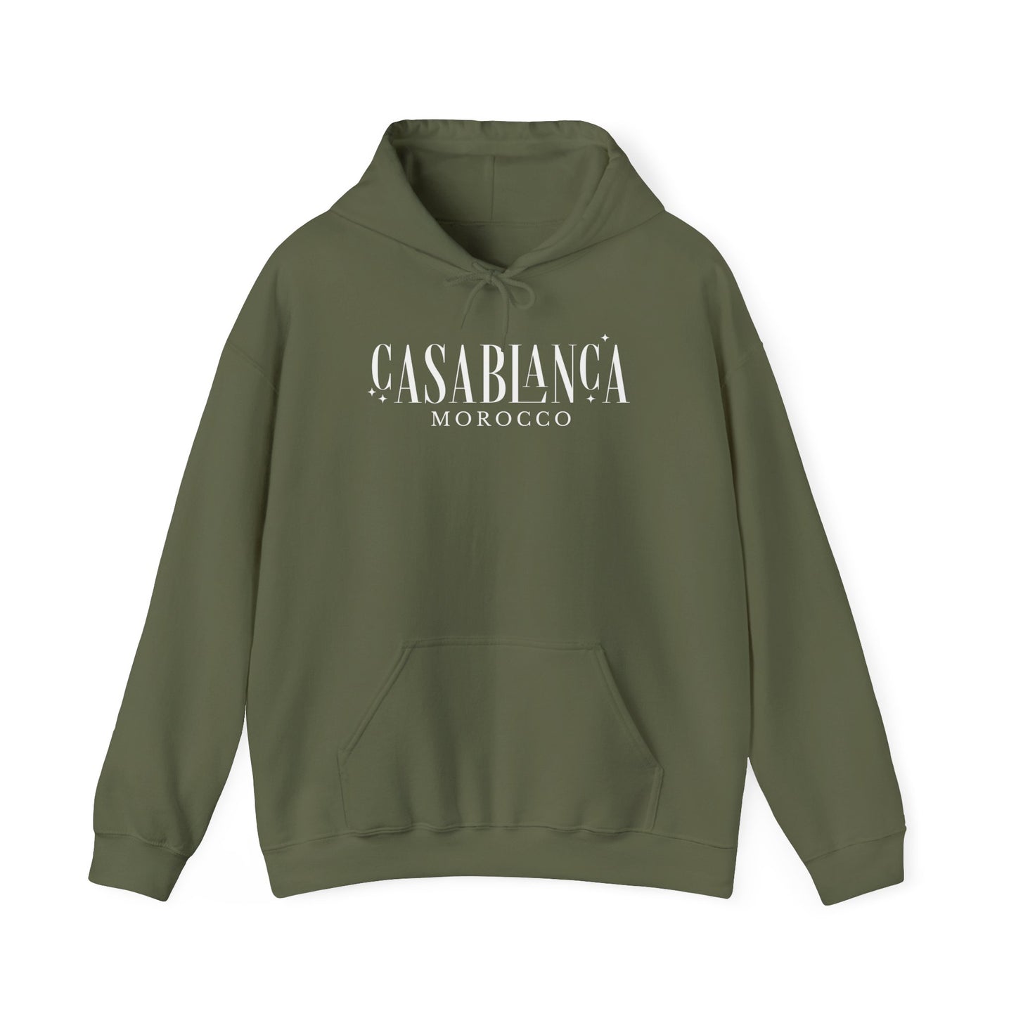 Hooded Sweatshirt Unisex Hoodie - Casablanca, Morocco