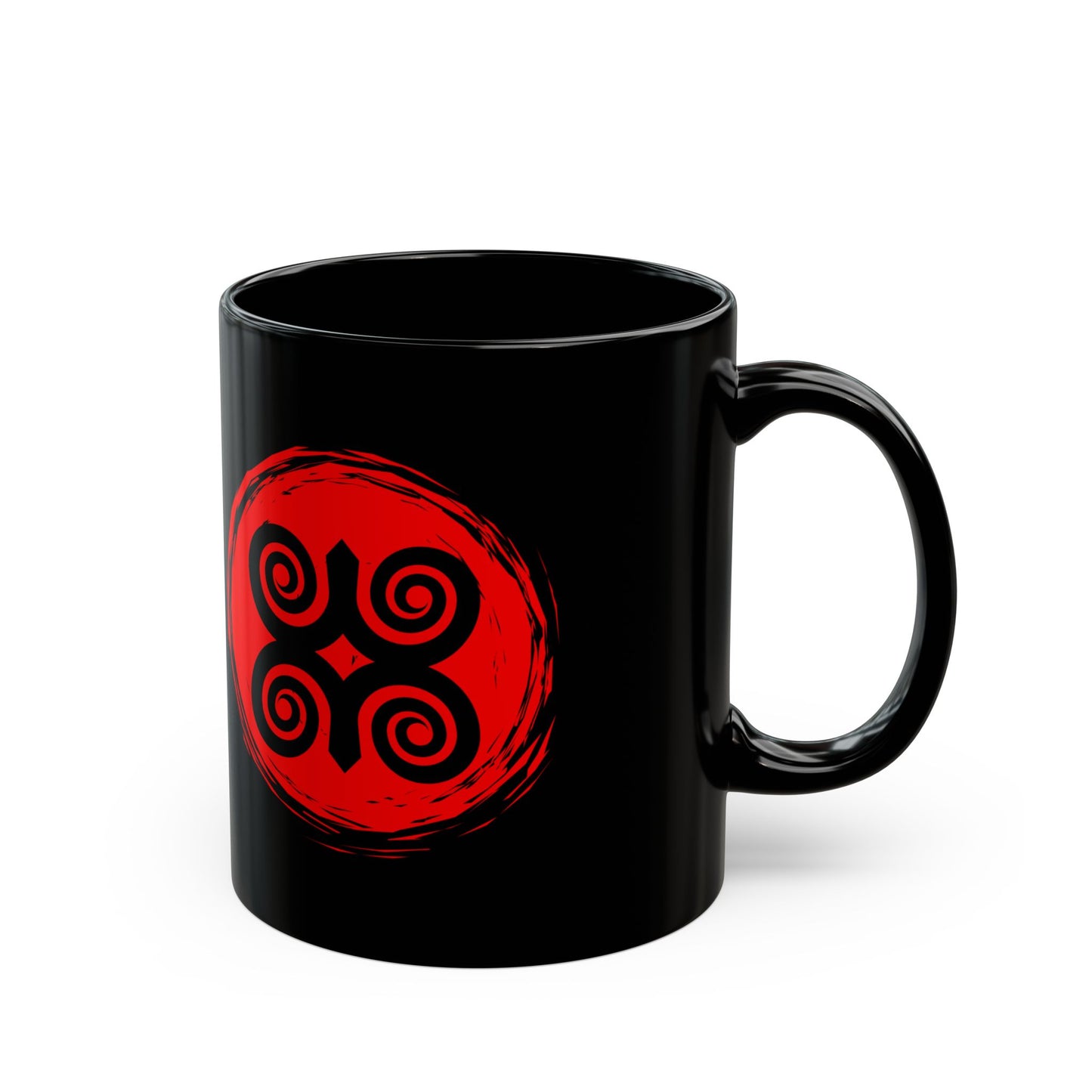 ADINKRA Symbol Coffee Mug Dwennimmen - Strength & Humility
