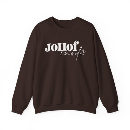 Jollof Rice African Food Mode Crewneck Sweatshirt