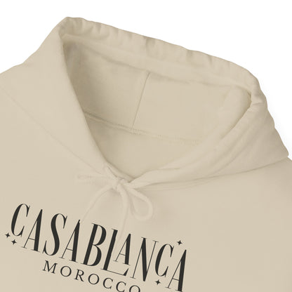 Hooded Sweatshirt Unisex Hoodie - Casablanca, Morocco