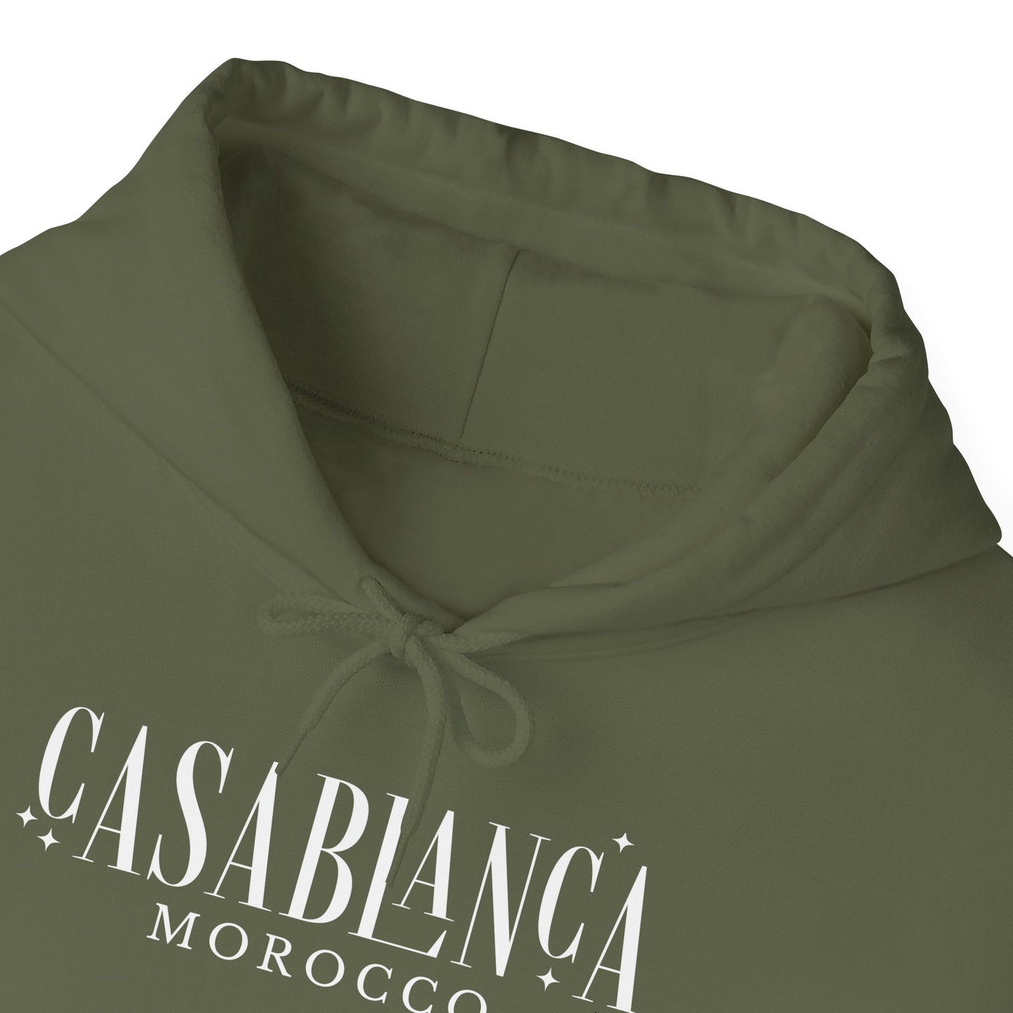 Hooded Sweatshirt Unisex Hoodie - Casablanca, Morocco