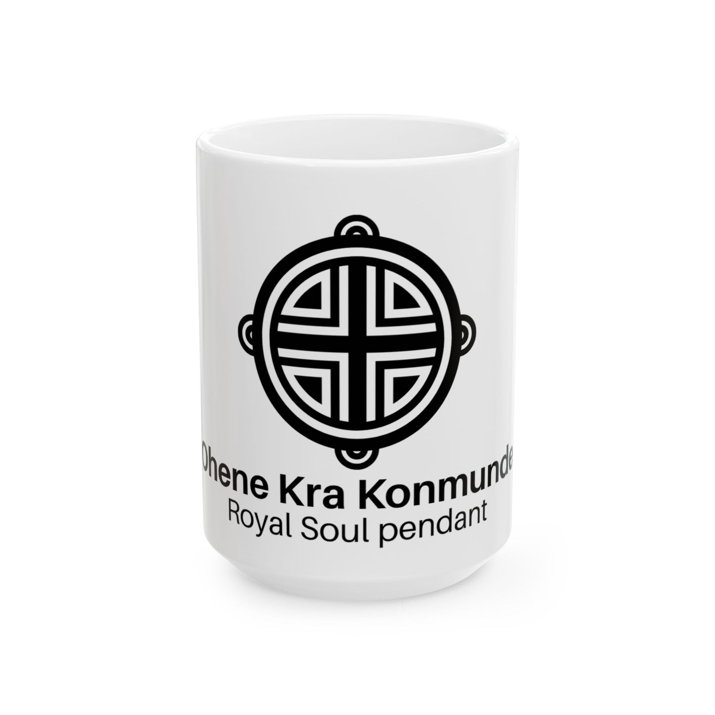 Adinkra Symbol: Ohene Kra Konmunde Coffee Mug