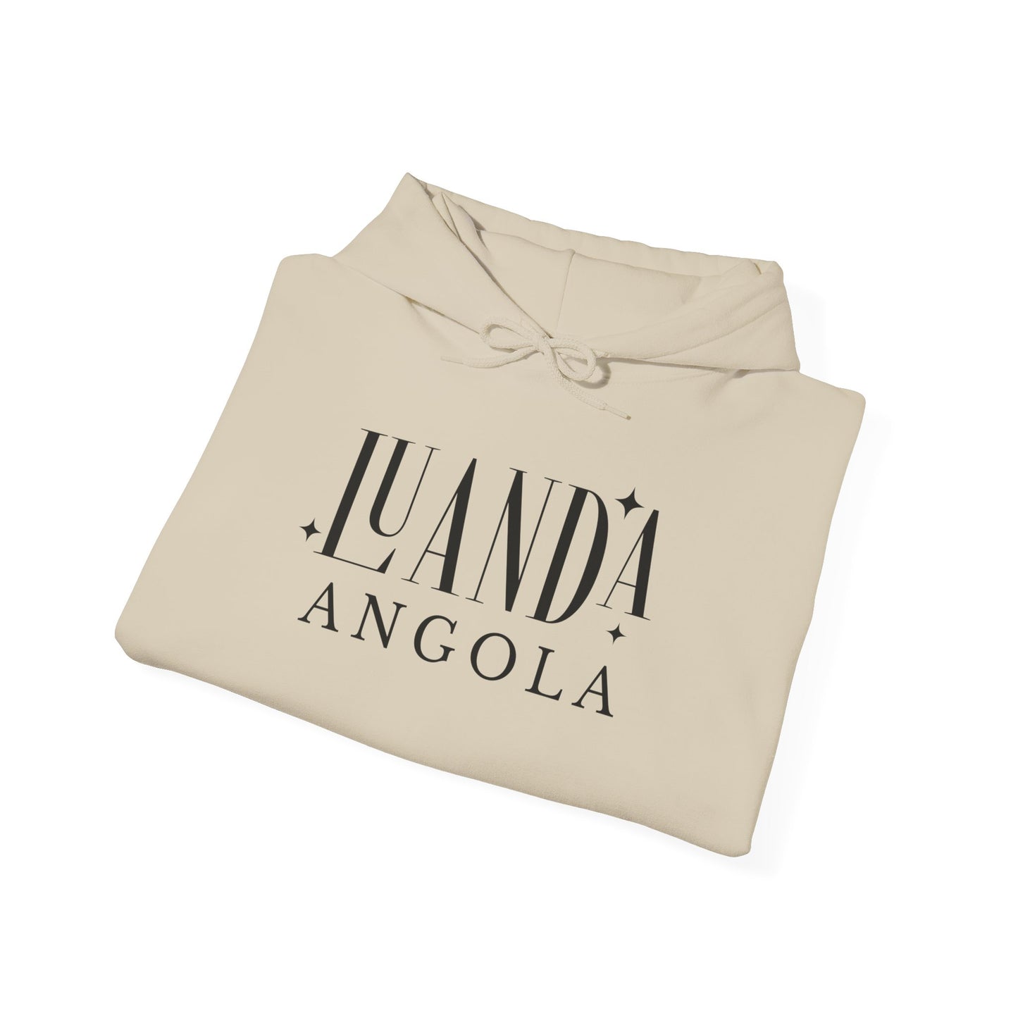 Hooded Sweatshirt Unisex Hoodie - Luanda, Angola