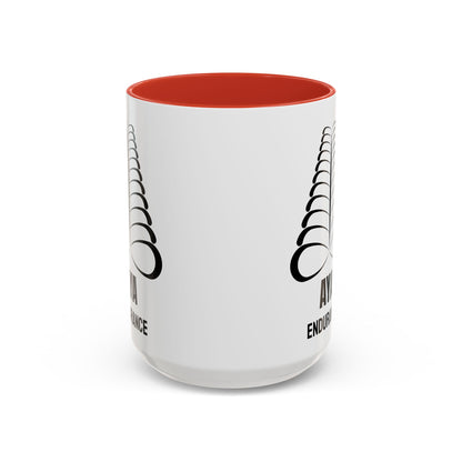 Adinkra Symbol Coffee Mug AYA - African Endurance & Resilience