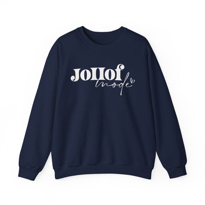 Jollof Rice African Food Mode Crewneck Sweatshirt
