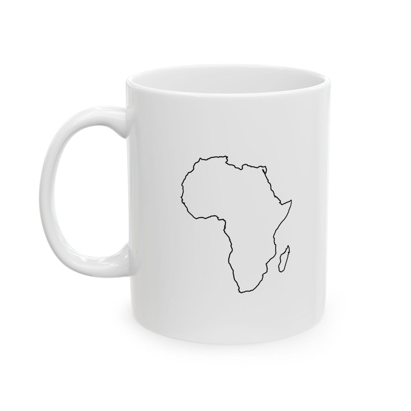 AFRICA Definition Ceramic Coffee Mug