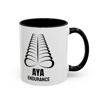 Adinkra Symbol Coffee Mug AYA - African Endurance & Resilience