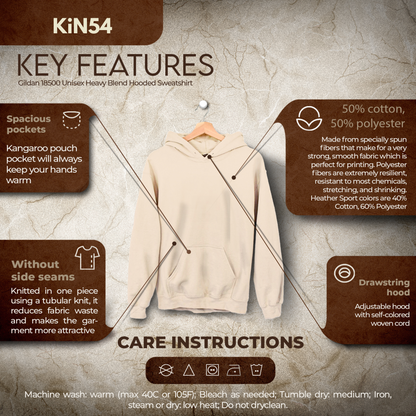 Hooded Sweatshirt Unisex Hoodie - Marrakech, Morocco