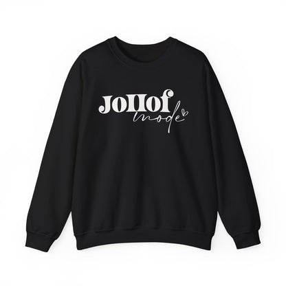 Jollof Rice African Food Mode Crewneck Sweatshirt