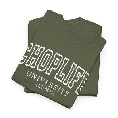 Chop Life University T-Shirt Unisex Cotton Tee Shirt