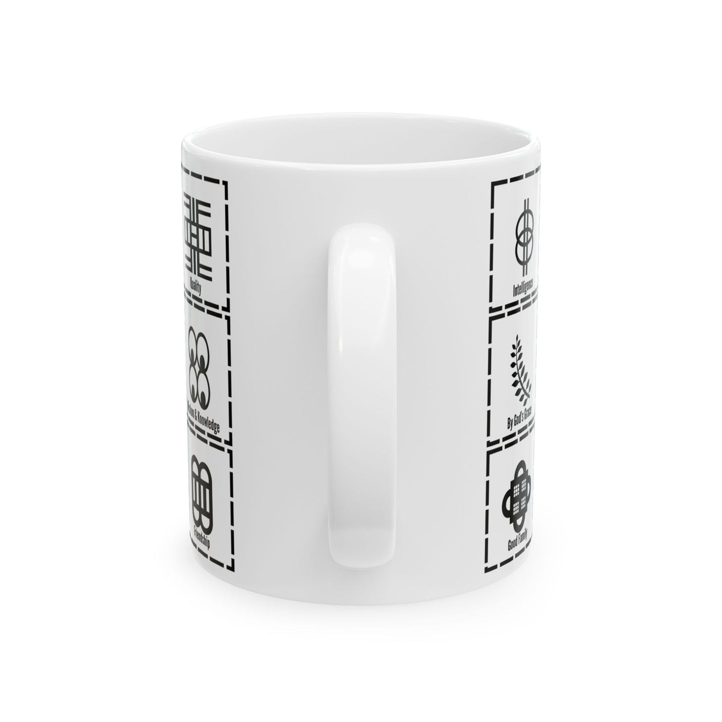 Adinkra MULTI Symbols Coffee Mug
