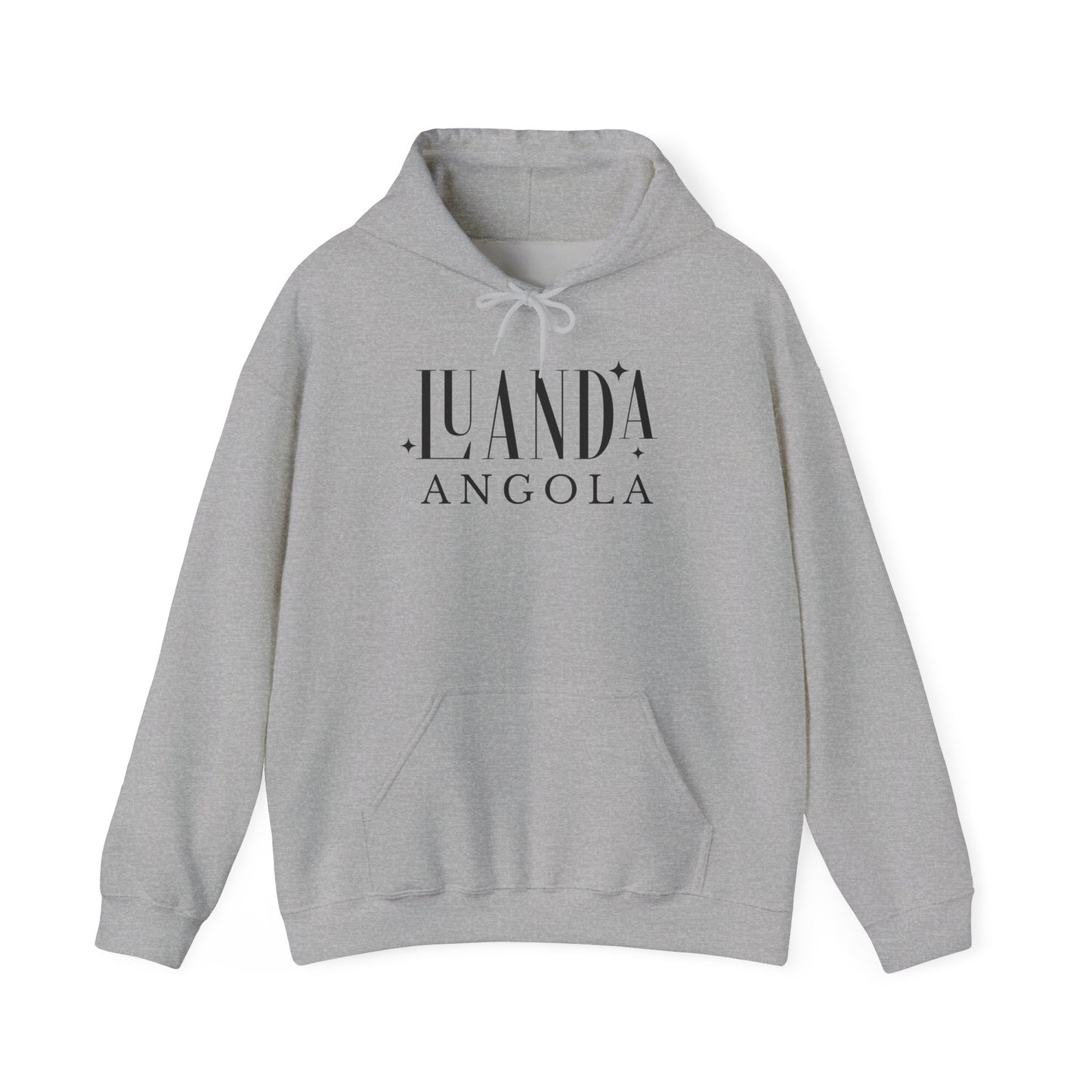 Hooded Sweatshirt Unisex Hoodie - Luanda, Angola