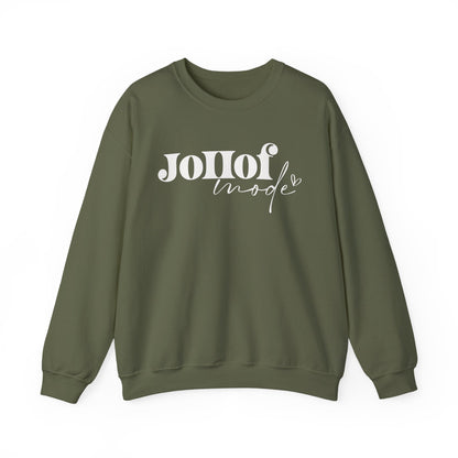 Jollof Rice African Food Mode Crewneck Sweatshirt