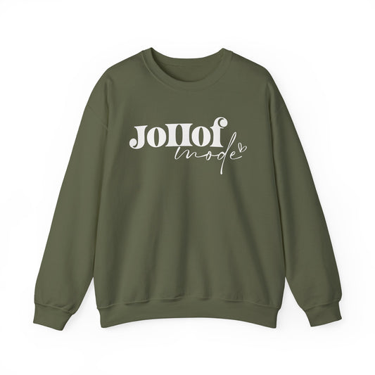 Jollof Rice African Food Mode Crewneck Sweatshirt