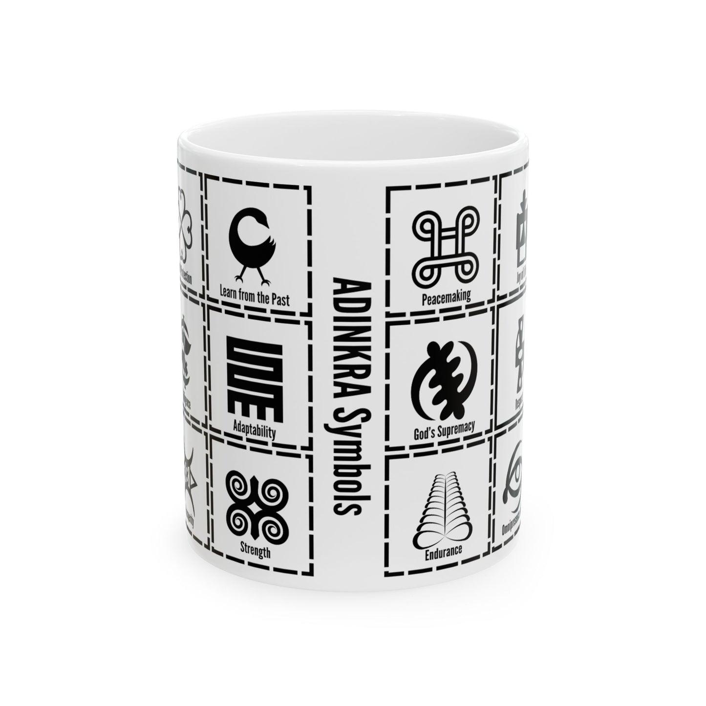 Adinkra MULTI Symbols Coffee Mug