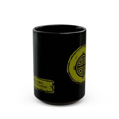 ADINKRA Symbol Coffee Mug Ohene Kra Konmunde - Leadership