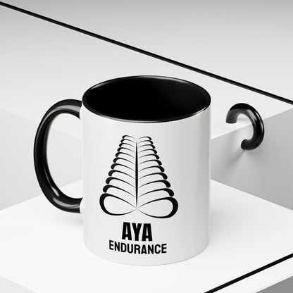Adinkra Symbol Coffee Mug AYA - African Endurance & Resilience