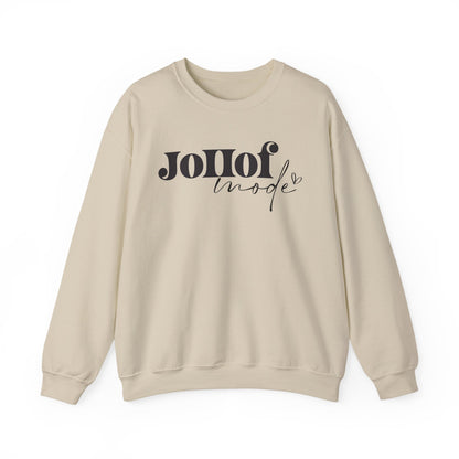 Jollof Rice African Food Mode Crewneck Sweatshirt