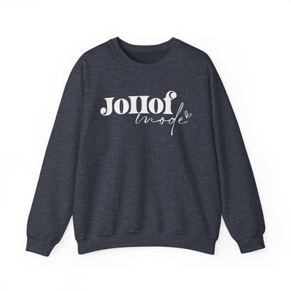 Jollof Rice African Food Mode Crewneck Sweatshirt