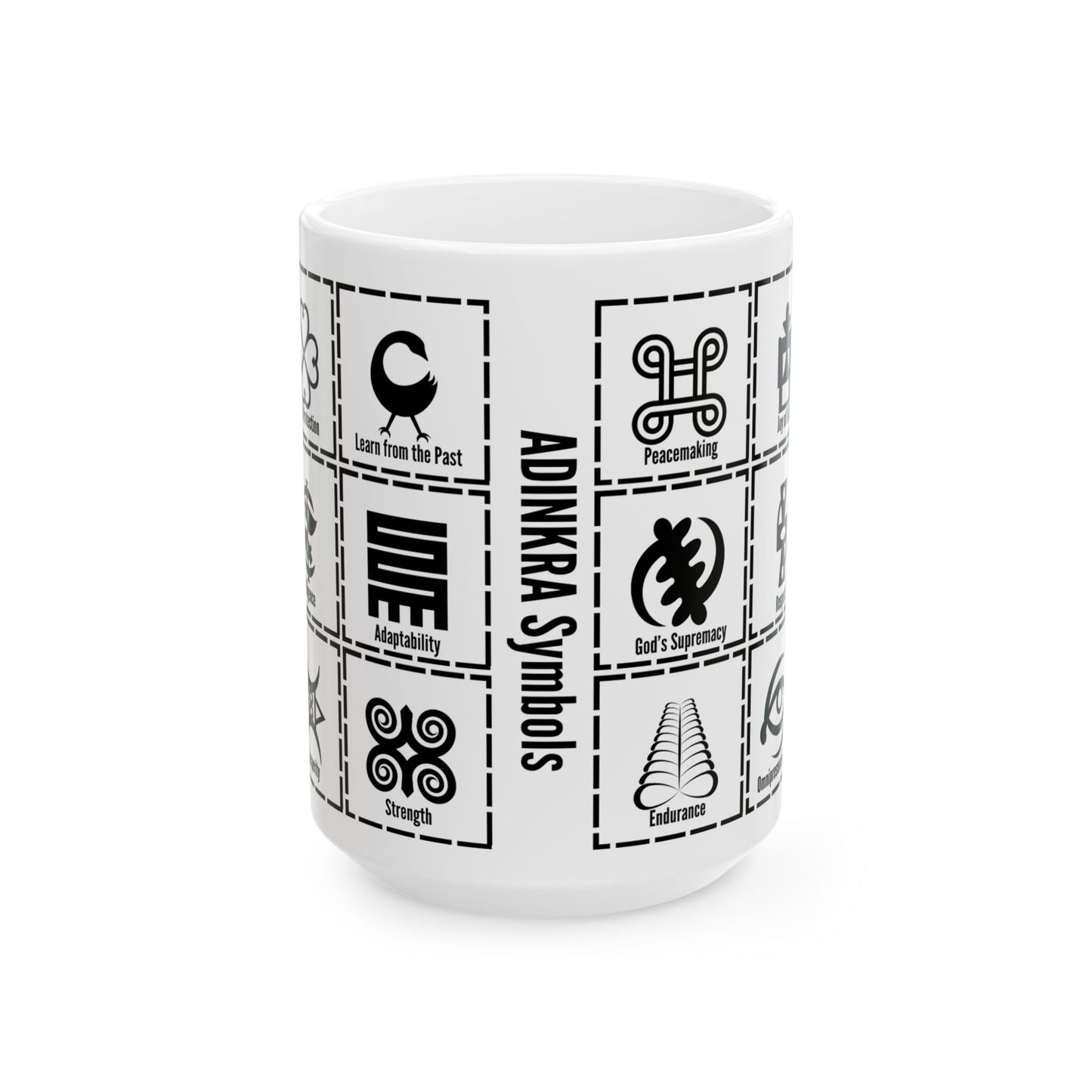 Adinkra MULTI Symbols Coffee Mug