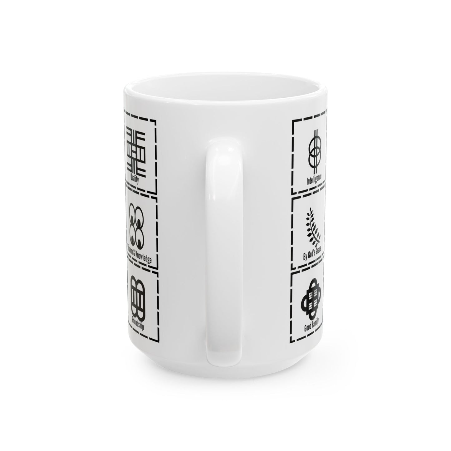 Adinkra MULTI Symbols Coffee Mug