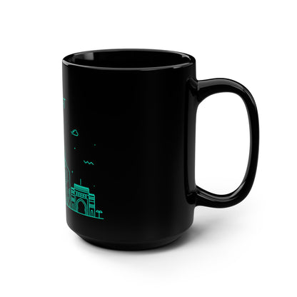 Rabat, Morocco Black Coffee Mug - 15oz