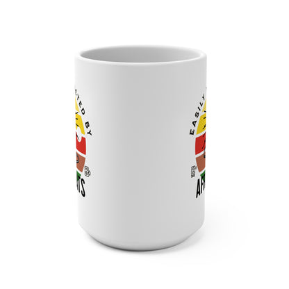 Easily Distracted by Afrobeats Coffee Mug 15oz