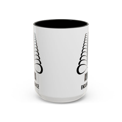 Adinkra Symbol Coffee Mug AYA - African Endurance & Resilience