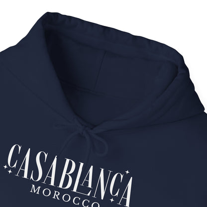 Hooded Sweatshirt Unisex Hoodie - Casablanca, Morocco