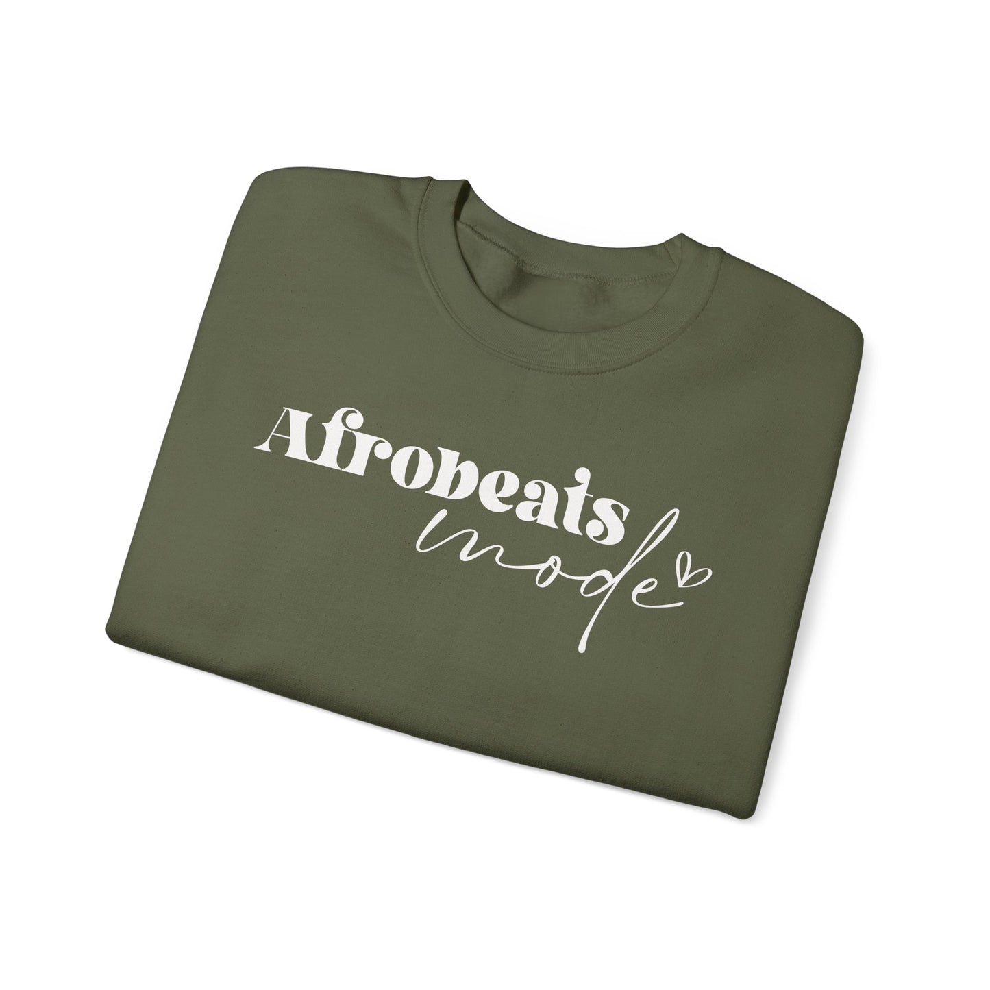 Afrobeats Mode Music Unisex Crewneck Sweatshirt