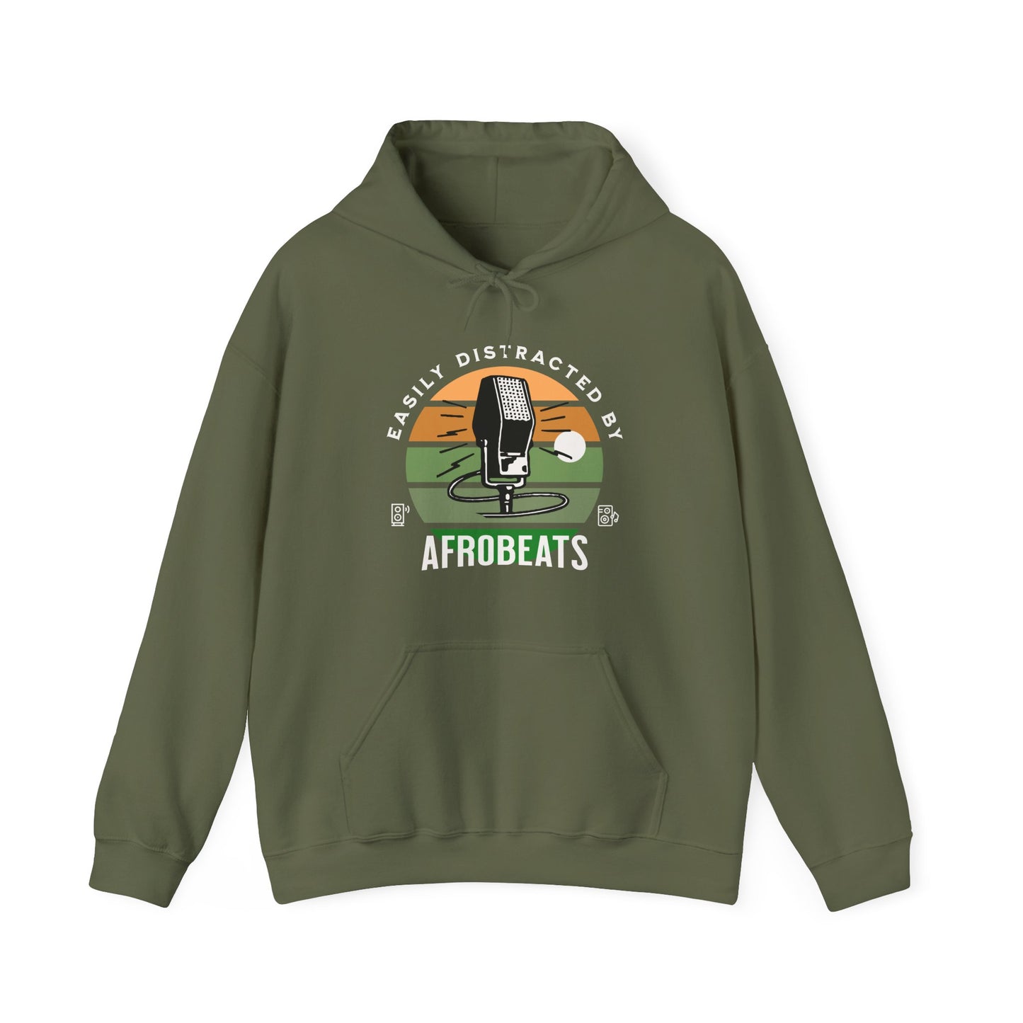 Easily Distracted by AFROBEATS Hoodie Sweatshirt Hooded