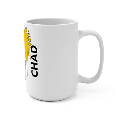 Chad Flag Drip Coffee Mug 15oz
