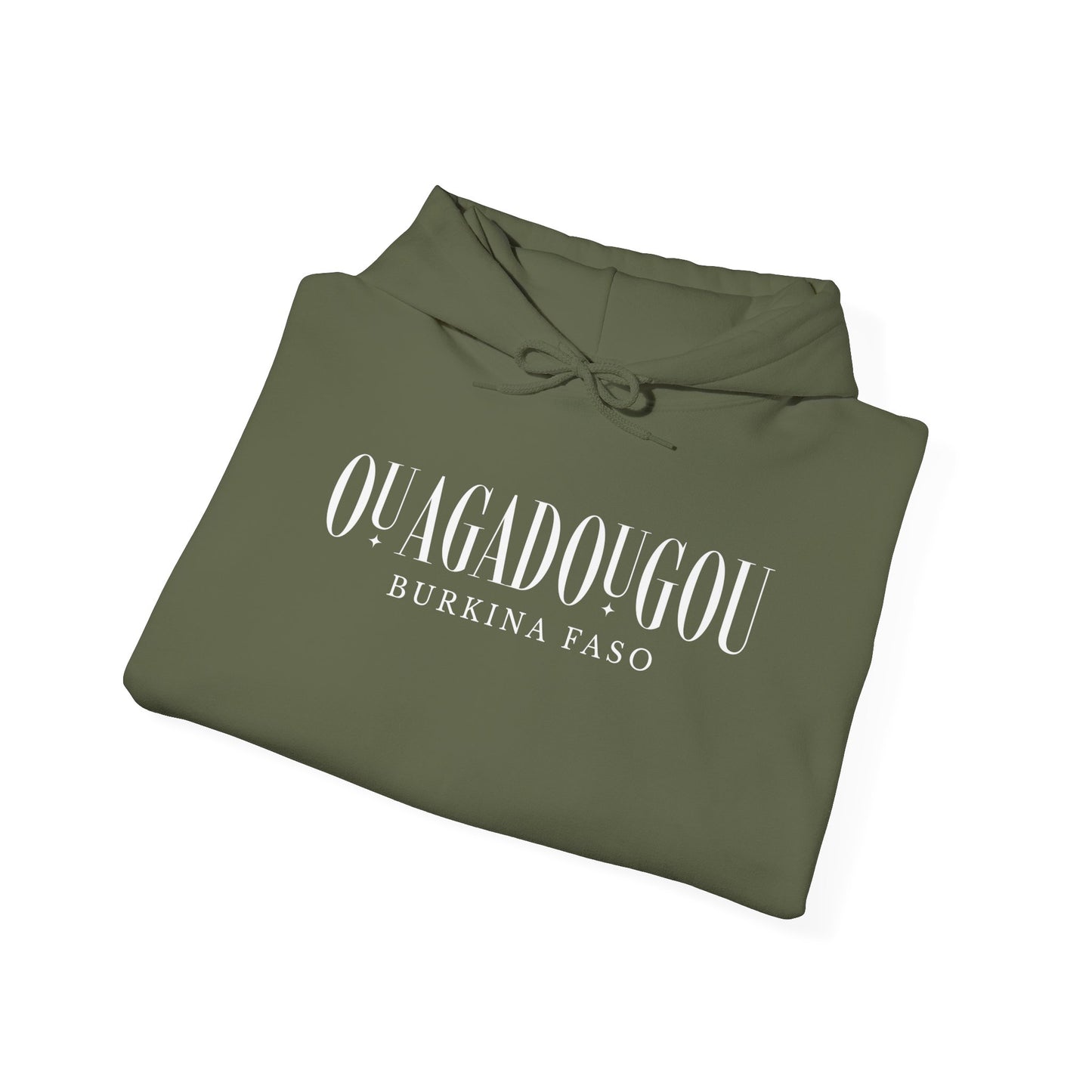 Hooded Sweatshirt Unisex Hoodie - Ouagadougou, Burkina Faso