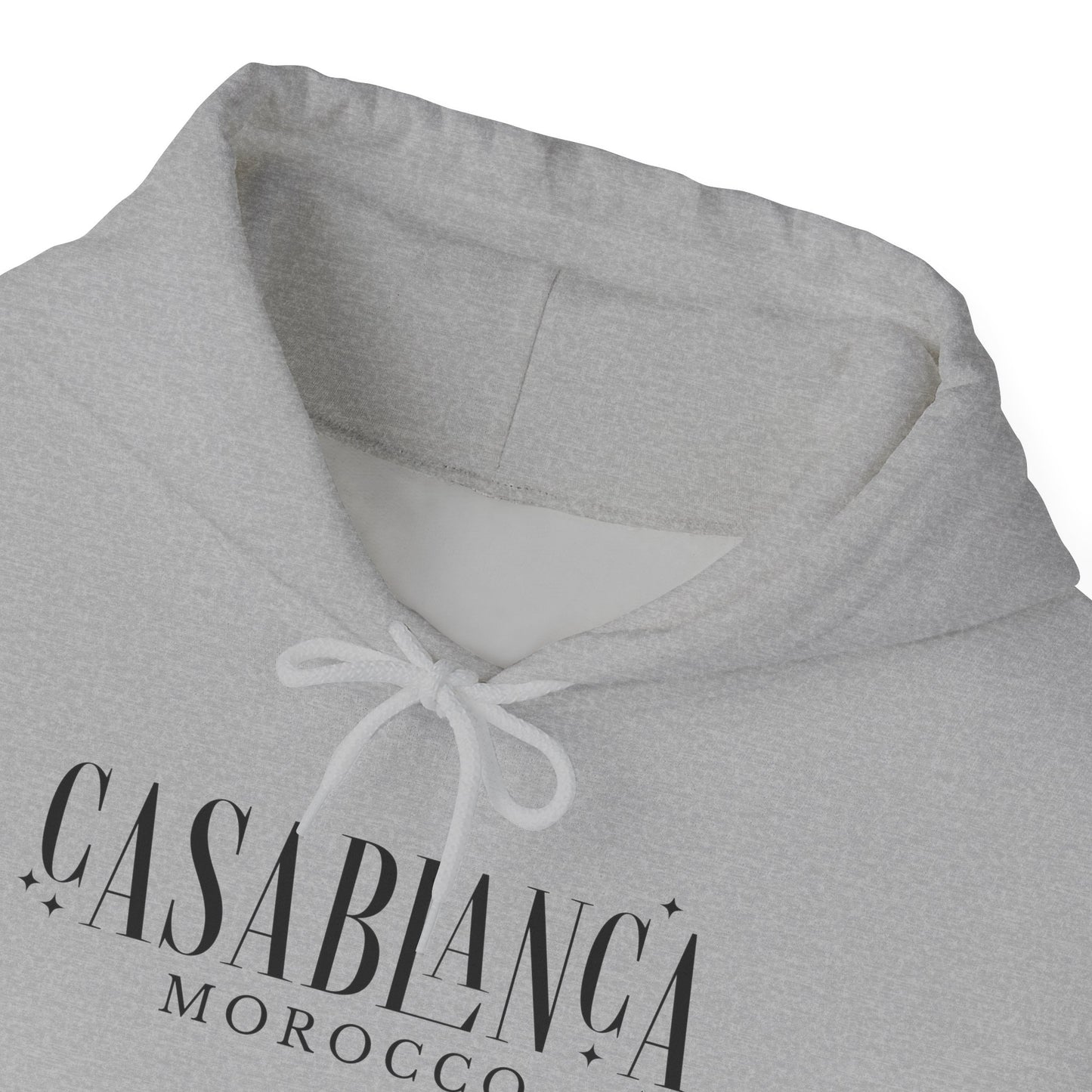 Hooded Sweatshirt Unisex Hoodie - Casablanca, Morocco
