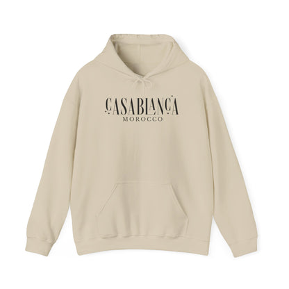 Hooded Sweatshirt Unisex Hoodie - Casablanca, Morocco