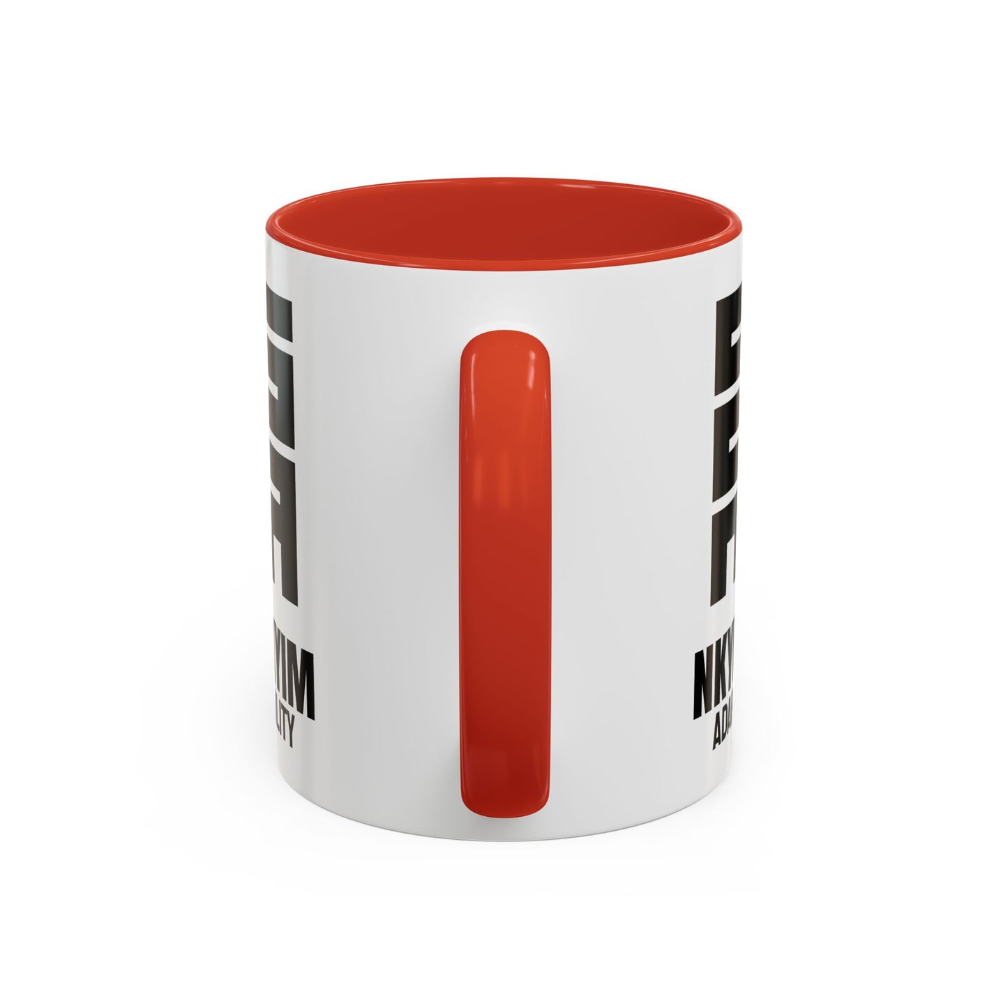 Adinkra Symbol Coffee Mug NKYINKYIM - Progress & Adaptability