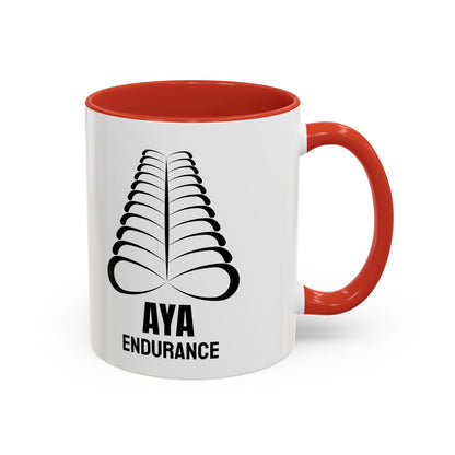 Adinkra Symbol Coffee Mug AYA - African Endurance & Resilience